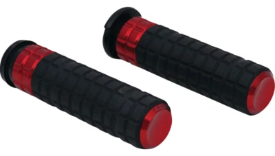 Empuñaduras de cable Arlen Ness 500-019 rojo SpeedLiner 4 modelos Harley 80-21 Foto 1 de 3