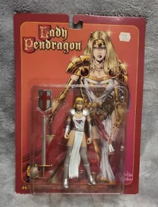 Lady Pendragon Action Figure - White variant - Dynamic Forces Edition - Picture 1 of 2