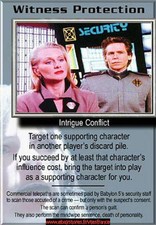 Babylon 5 CCG-witness protection/deluxe