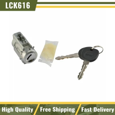 Fits Chevy Olds Pontiac New Dorman Ignition Lock Cylinder with Tumblers & Keys - Image 1 of 4