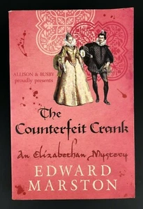 Counterfeit Crank book by Edward Marston a Bracewell Mystery 14 Elizabethan Ppbk - Picture 1 of 11