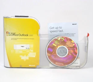 Microsoft Office Outlook 2007 Full Retail English Version - New Open Box - Picture 1 of 12