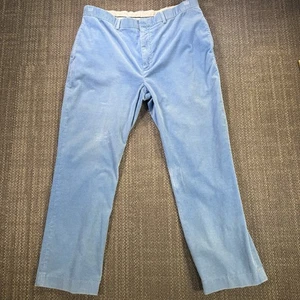Polo Golf Ralph Lauren Herren 38x30 passt 36x29 Cord Stretch Hose Blau Opa - Bild 1 von 21