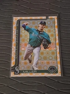 Tarjeta de béisbol Bryce Miller 2025 TOPPS SERIE 2 - Imagen 1 de 2