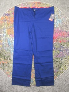 Dickies EDS Scrubs Unisex Lage Navy Blue Drawstring Pant 83006 NEW NWT - Picture 1 of 8