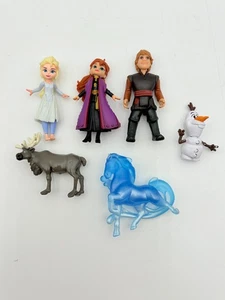Disney Frozen Pelar y Revelar Juego Figura Elsa Anna Olaf Kristoff Water Nokk - Imagen 1 de 10