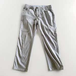 Peter Millar Pants Mens 34 Khaki Gray Stretch 5 Pocket Crown Comfort MS21B46 - Picture 1 of 7