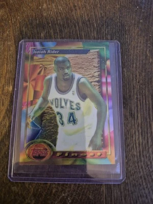 1993-94 Topps Finest - Isaiah Rider #79 refrator (RC) - Imagem 1 de 2