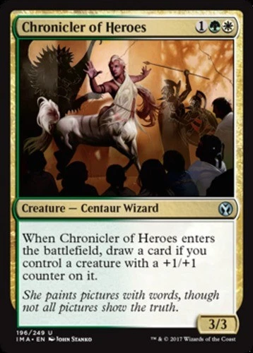 x1 Chronicler of Heroes - Iconic Masters - NM - MTG - Image 1 of 1