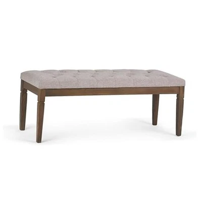  Waverly 48 英寸宽传统矩形塔夫特奥斯曼织物云灰色 — 第 1/4 张图片