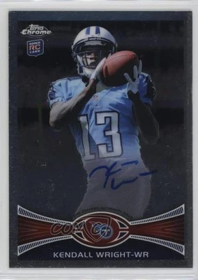 2012 Topps Chrome Rookie Auto Kendall Wright #212 Auto RC - Image 1 of 2