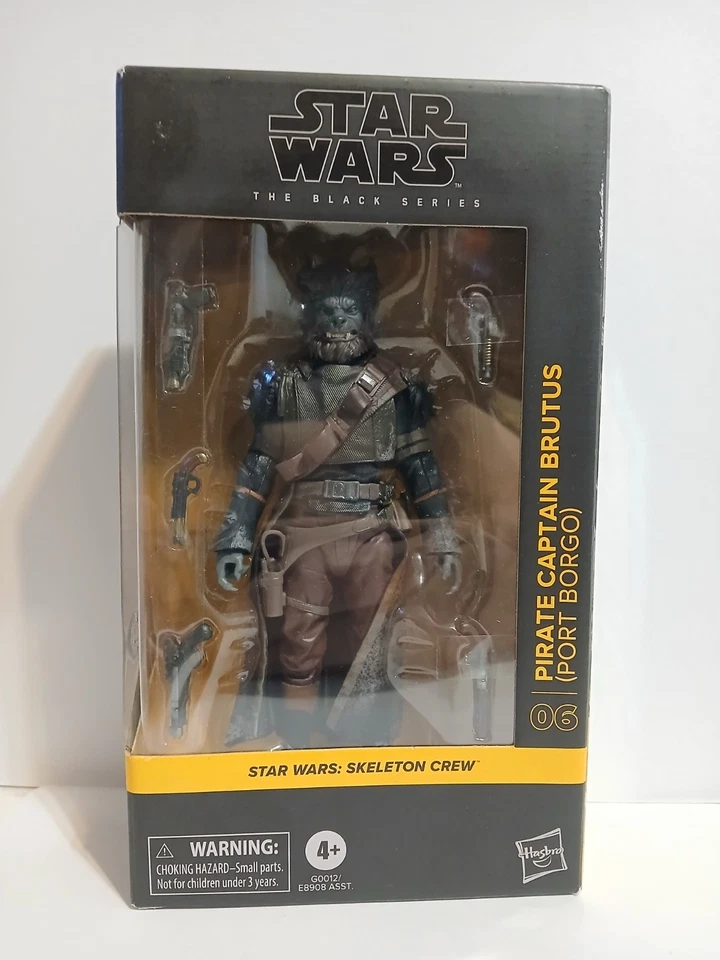 Figura de acción Star Wars Black Series Skeleton Crew Pirate Captain Brutus 6" pulgadas Foto 1 de 4