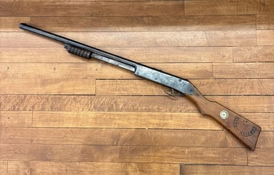 Vintage Daisy BB Gun Buck Jones Model No 107 Rifle 1930s Daisy Engraved /Compass - Image 1 of 4