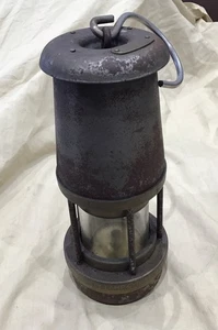 Rare Miners Wolf Safety Lamp | Wm Maurice Ltd Sheffield | Type FS - Picture 1 of 9
