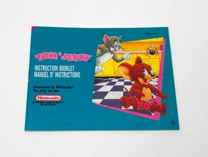 Tom & Jerry Nintendo Instruction Booklet Manual FRA - Picture 1 of 4