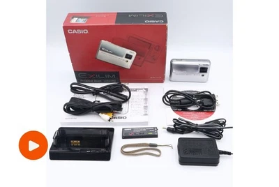 ⏯️[TOP MINT in Box] CASIO EXILIM EX-V7 7.2MP Compact Digital Camera Silver JAPAN - Image 1 of 4