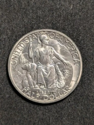 1936 D San Diego Silver Commemorative Half Dollar Ships Free - Image 1 of 2