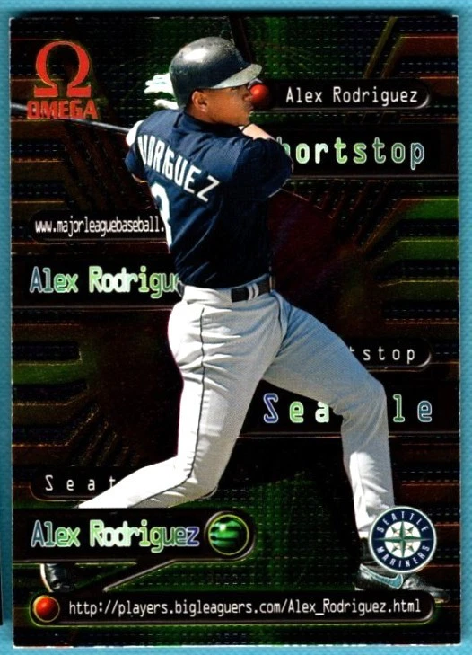 1998 Pacific Omega Online Inserts #15 Alex Rodriguez - Image 1 of 1