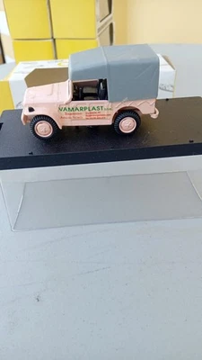OFF 43 FIAT JEEP CAMPAGNOLA VAMARPLAST PROMOZIONALE - COLORE ROSA - 1/43 - Immagine 1 di 4