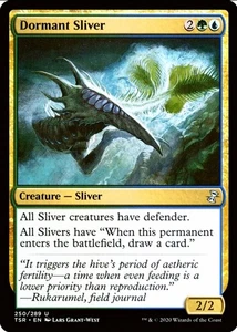X 1 Dormant Sliver NM Time Spiral Remastered 250 MTG Magic The Gathering - Picture 1 of 1