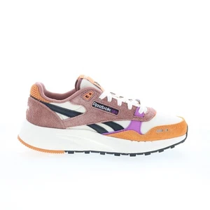 Reebok Classic Leather 2400 100209527 Mens Beige Lifestyle Sneakers Shoes - Imagen 1 de 8
