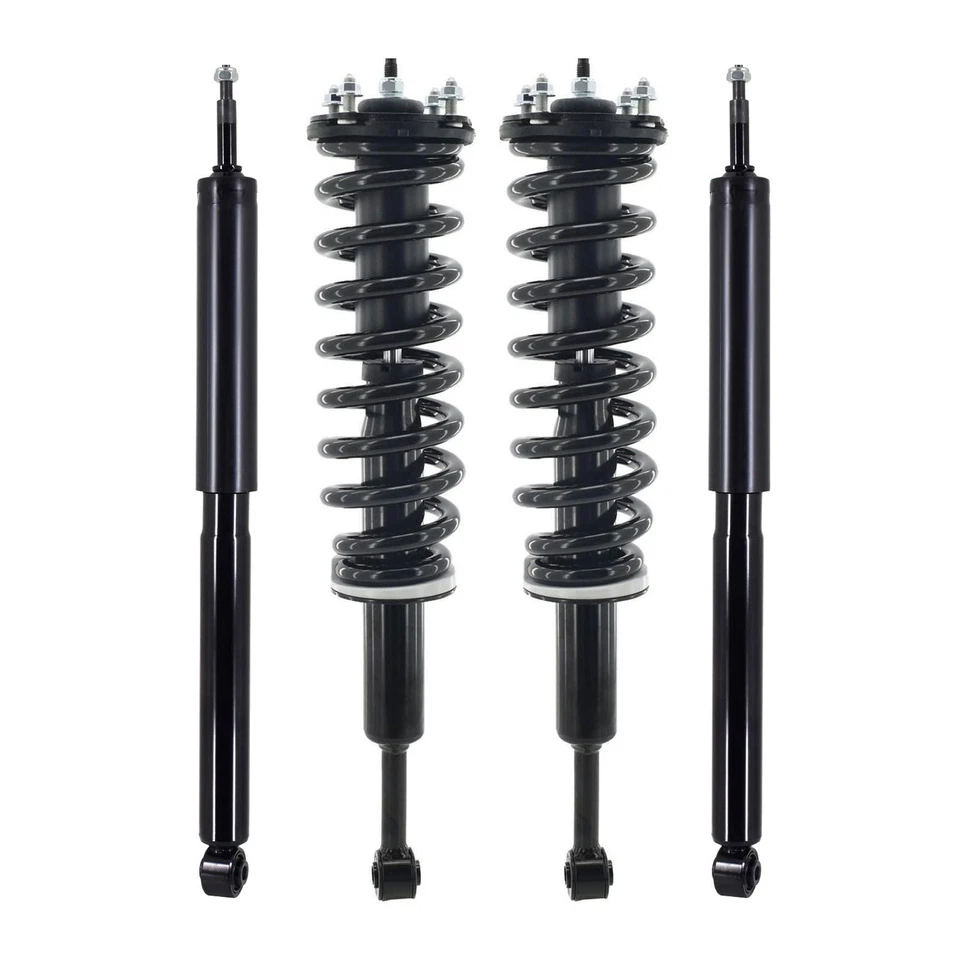 高级前减震器和后减震器适用于 2007 - 2020 年丰田苔原 4 件套 FCS 套件 — 第 1/4 张图片