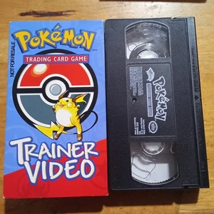 Pokemon TCG Trading Card Game Trainer Video VHS (2000) Wizards of the Coast - Picture 1 of 7