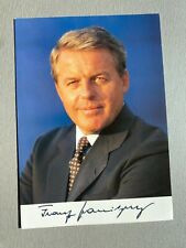 FRANZ VRANITZKY Bundeskanzler Österreich 1986-1997 signed Autogrammkarte 10x15