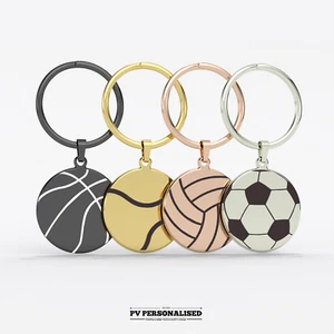 Llavero Personalizado Grabado Regalo Padre Papá Fútbol Deportes - Imagen 1 de 12