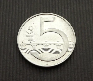 Czech Republic 1993 5 Korun EF/aUNC C9716 - Picture 1 of 2