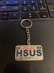Vintage Schlüsselanhänger - HSUS Mitglied Humane Society 2009 - Bild 1 von 2