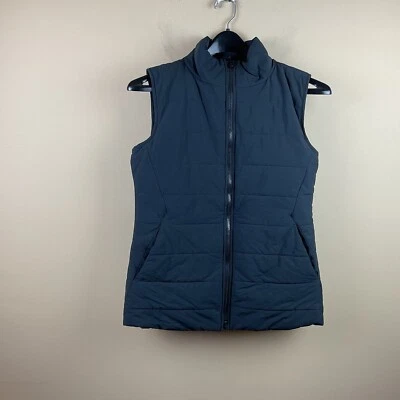 MK Mountain хаки мужчин черный курс полиэстер полный молнии стеганый жилет - Изображение 1 из 4