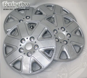 Hubcap 16" Inch Wheel Rim Skin Cover 4pcs Set with Improved ABS Tab Style #B026 - Picture 1 of 4