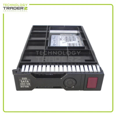 816989-B21 HP 480GB SATA MU-3 3.5" 6G SC SSD 817108-001 816962-003 **Pulled** - Image 1 of 2