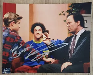 Dennis Haskins signiert 8x10 Foto Schauspieler Mr. Belding gerettet von der Glocke RAD - Bild 1 von 2