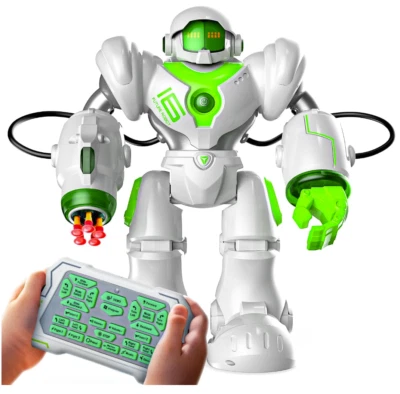Smart Programmable Robot Toy LED Expressions Missile Launch STEM Kids Ages 5–10 - Image 1 of 4
