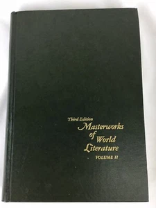 Masterworks Of World Literature Volume II 3rd Ed 1970 Brown Everett Harrison  - Picture 1 of 7
