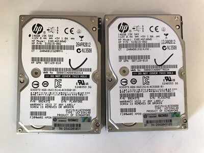 ~ 3×  HP EH0146FARWD 2.5” 146GB SAS HDD - Image 1 of 3