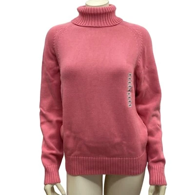 PRIA TURTLENECK 100% COTTON SWEATER LG NWT - Image 1 of 4
