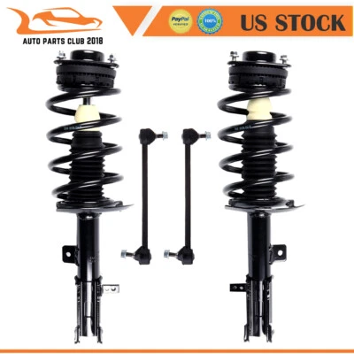 Front Complets Struts Sway Bar Link Fits Chrysler 200 Sebring Dodge Avenger Foto 1 de 4
