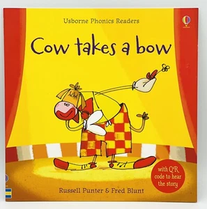 Cow Takes a Bow USBORNE Phonics Leser - BRANDNEU - Bild 1 von 2