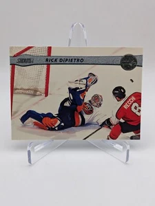 💥 2001-02 Stadium Club #19 Rick DiPietro; Rookie; NY Islanders - Picture 1 of 2
