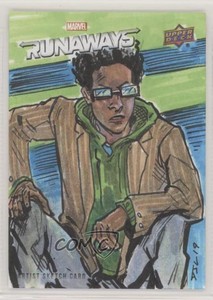 2020 Upper Deck Marvel Runaways Sketch Cards 1/1 Daniel Logan #SKT Auto 0f1g
