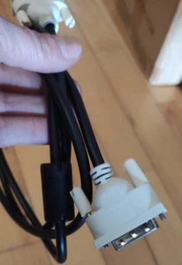 2PZ CAVO DVI-D DA 1,5 / 1,8 mt MASCHIO M/M PER PC VIDEO MONITOR COMPUTER - Foto 1 di 11