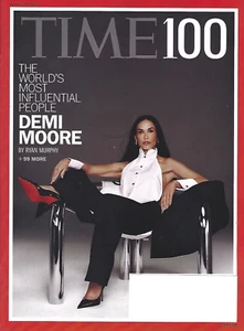 Time Magazine World's Most Influential People Demi Moore Cover April 28th 2025 - Picture 1 of 1