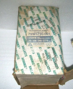 ADVANCE TRANSFORMER 79W5790 HID M58 or H37 LAMP BALLAST OUTDOOR WEATHERPROOF - Picture 1 of 5