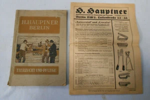 #T72. 1929 GERMAN AGRICULTURAL EQUIPMENT CATALOGUE & BOOKLET - Picture 1 of 5