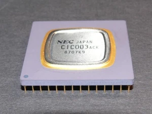 NEC CIC003 ACK Microprocessor CPU Ceramic Microcontroller Vintage - Picture 1 of 4