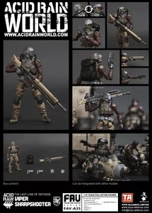 Ori Toy 1/18 FAV-A35 Acid Rain World N.A.U.S Viper Sharpshooter Action Figure - Picture 1 of 6