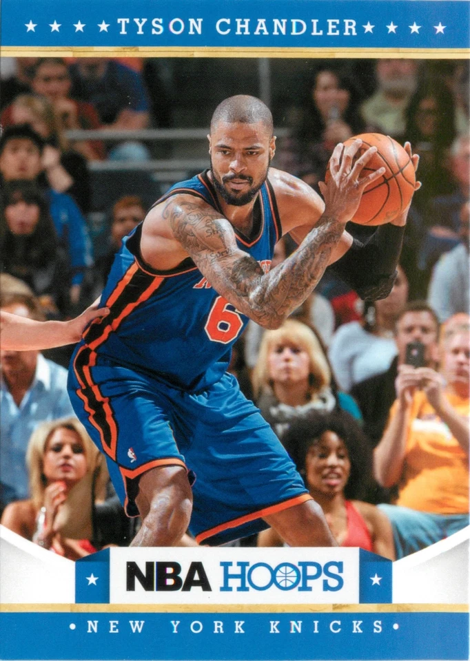 Tyson Chandler 2012-13 Panini NBA Hoops Basketball Base Card #18 New York Knicks - Image 1 of 2